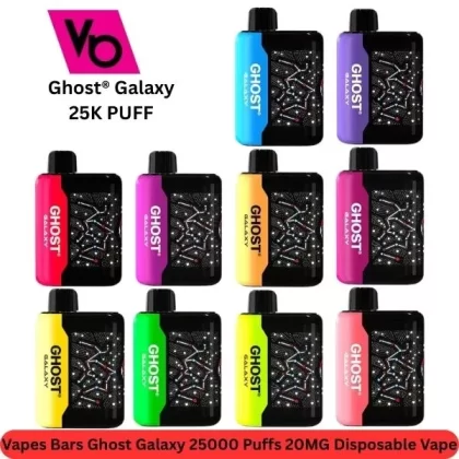 Vapes Bars Ghost Galaxy 25000 Puffs 20MG Disposable Vape