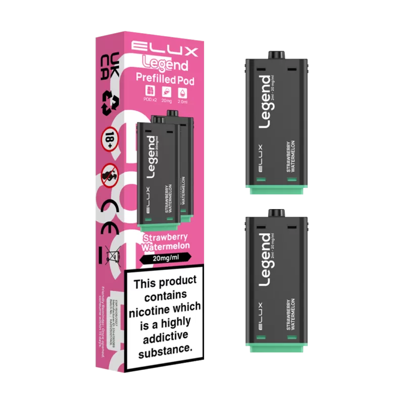 Strawberry Watermelon Elux Legend 1500 Pods - Ecigwizard