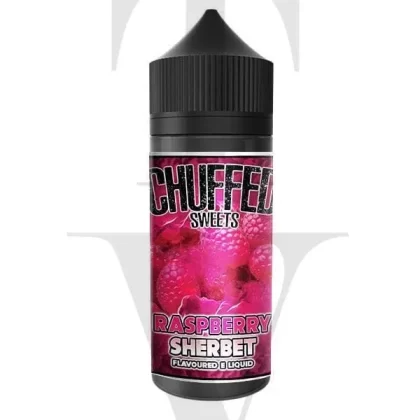 CHUFFED RASPBERRY SHERBET SWEETS RANGE 100ML SHORTFILL ELIQUID