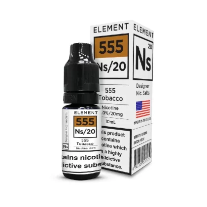 555 TOBACCO NICOTINE SALT E-LIQUID BY NS20 – ELEMENT