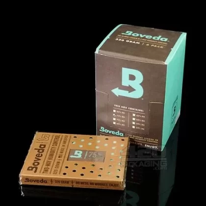 Boveda Humidity Packs 75% (320 Gram) 6-Box
