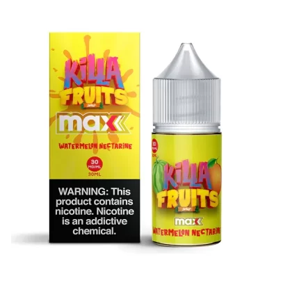 Sale $10.20 – Watermelon Nectarine by Killa Fruits Salts Series 30mL