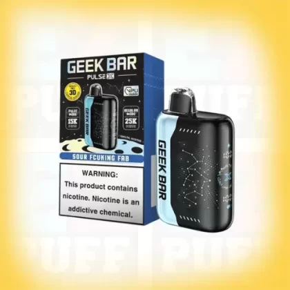 Sour FCUKING FAB – Geek Bar Pulse X – 25,000 Puff Disposable Vape