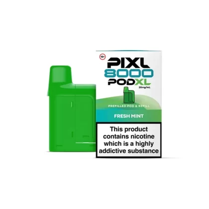 Pixl 8000 Fresh Mint Refill Pods - Ejuicewarehouse