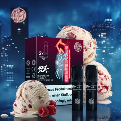 187 Pods – Reeperbahn (2er Pack) - Himbeere / Eiscreme / Vanille
