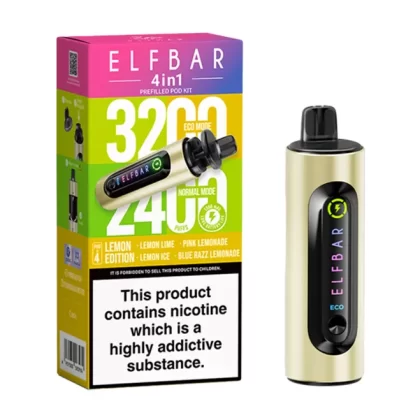 Elf Bar 4-in-1 Pod Kit (3200 Puffs) - 88Vape