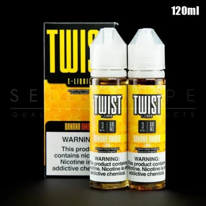 Twist – Banana Amber/Banana Oatmeal Cookie Eliquid 120ml