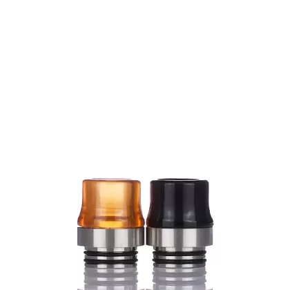 VaporDNA Tapered Diffused 810 Drip Tip - Black Delrin