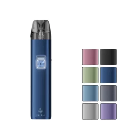 Elf Bar ELFX 2 Pod Kit - Berry Pink, Matte Black (9B17DF)