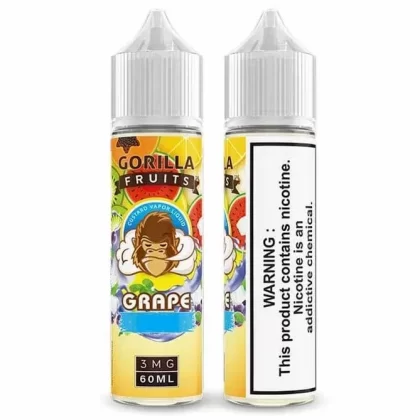 Gorilla Fruits Grape 60ml Best Flavour