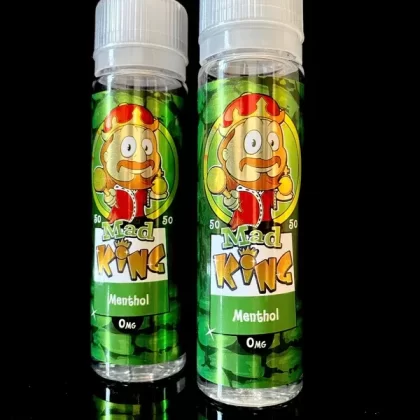 MENTHOL BY MAD KING- 50ml – 0mg 50/50