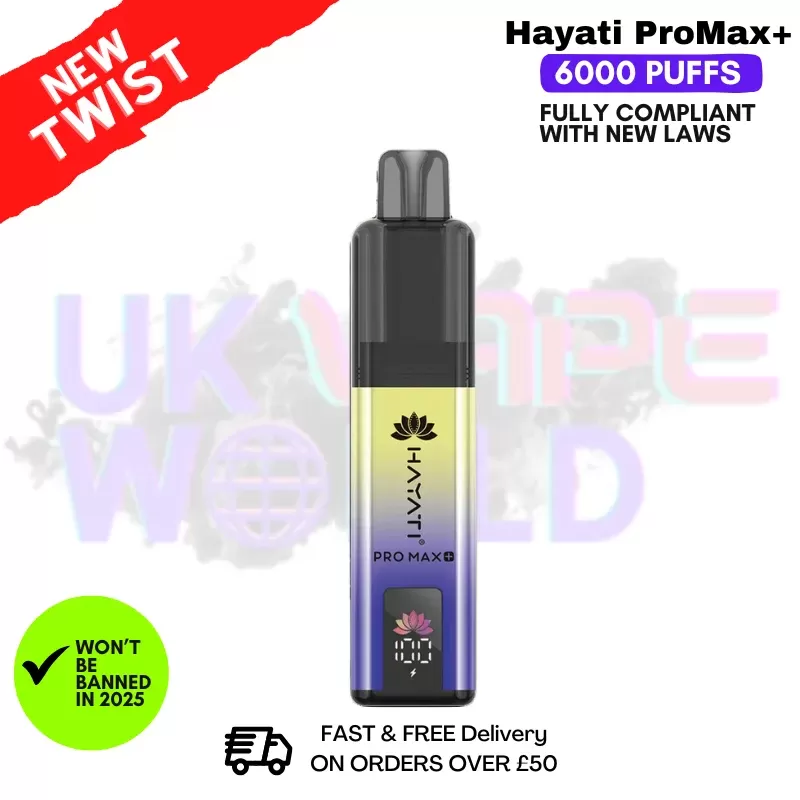 Blue Razz Lemonade Hayati Pro Max Plus 6000Puff Kit
