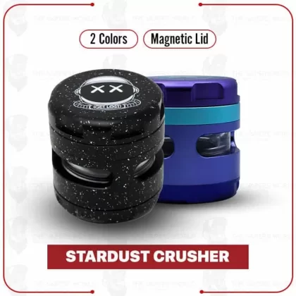 Premium Aluminium Grinder – Stardust Crusher By Get Lost - Thevapersworld