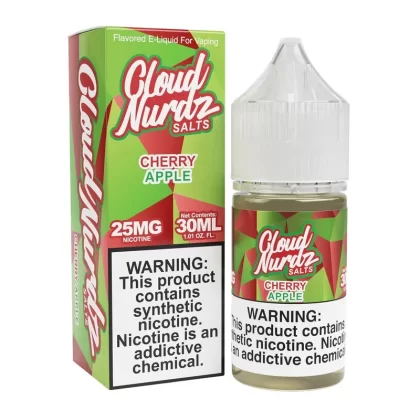 Cloud Nurdz Salts Cherry Apple eJuice - Vape Product; Vape Product, Vape Product (C20FA8)