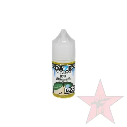 7Daze – Reds Watermelon Iced – Salt Nic – 30mL - Vape Product, Vape Product