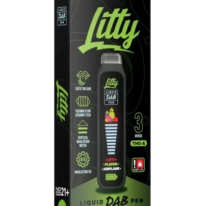 Litty THCA Liquid Dab Pen – Purple Cream