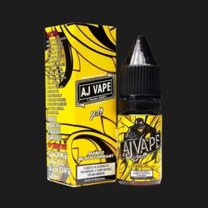 AJ VAPE 10ML - Mango Blackcurrant