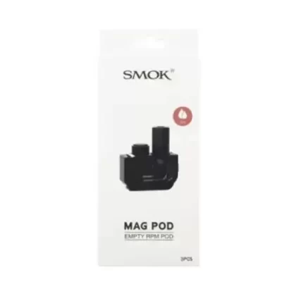 SMOK MAG POD EMPTY RPM PODS – Versatile & Leakproof Refillable Cartridges for MAG POD System (3-Pack)