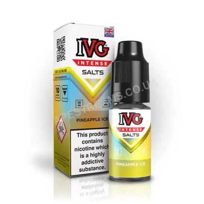 IVG Intense Pineapple Ice Nic Salt E-Liquid - Vapestreams Co