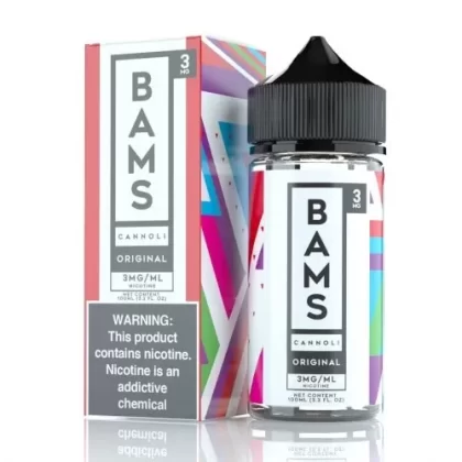 Bam’s Cannoli E-Liquid – Original Cannoli 100ml