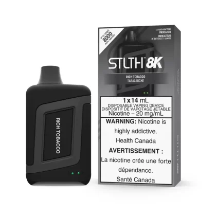 STLTH 8K – RICH TOBACCO