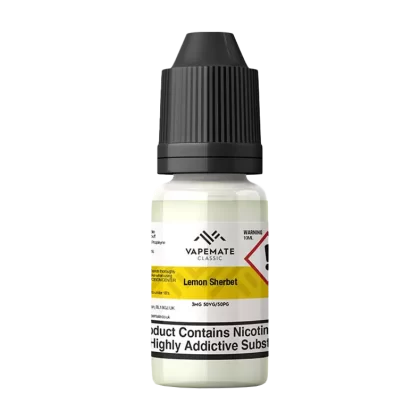 Vapemate Classic Lemon Sherbet 10ml - 50VG / 50PG / 18mg - Ecigwizard