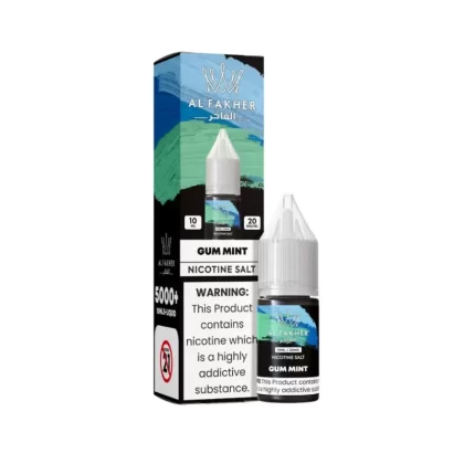Al Fakher Gum Mint Nic Salt Vape Juice - 10mg