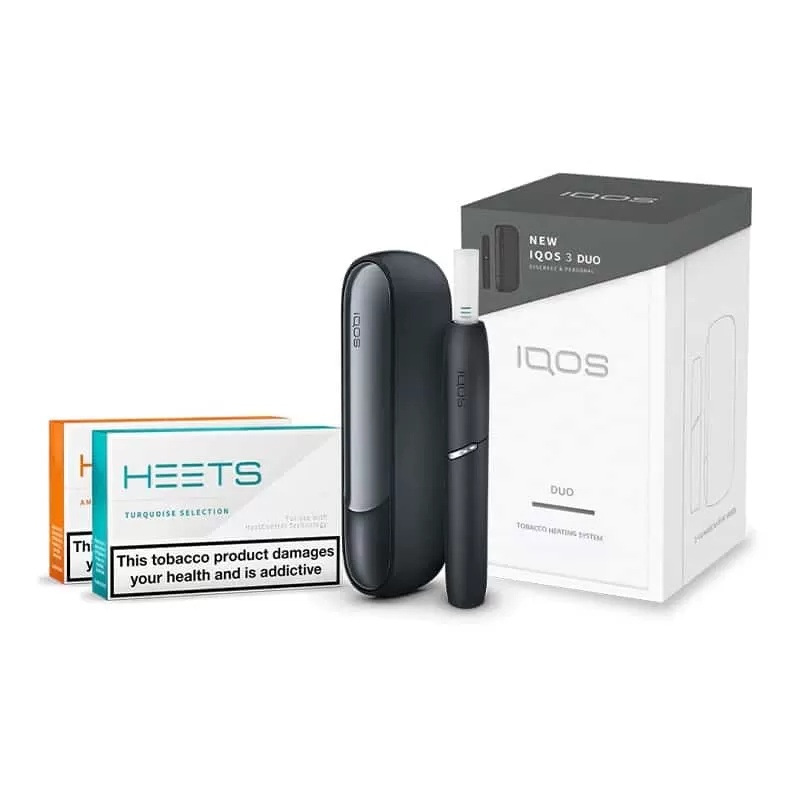 IQOS 3 DUO kit + 2 HEETS - Vapestorm Co - Image 2