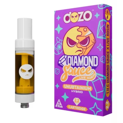 Dozo Diamond Sauce Unubtainium Cartridge – 2200mg