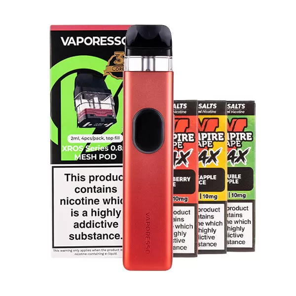 Vaporesso XROS 5 Pod Kit Bundle - Opal White / 1.2ohm - Image 3