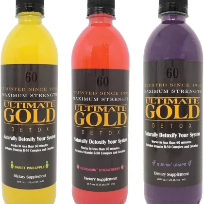 Ultimate Gold Detox 20oz