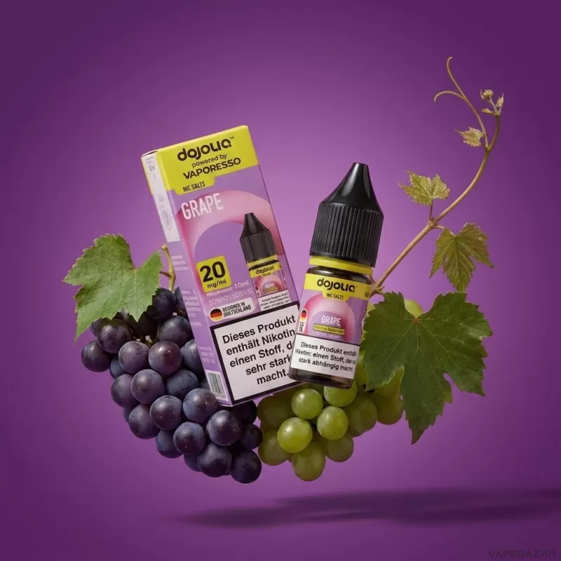 Dojoliq – Grape 10ml - 20mg/ml, 10mg/ml; Vaporesso; Traube