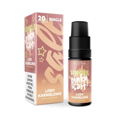 Liquid Pinky Salt 20mg Lody Karmelowe 10ml