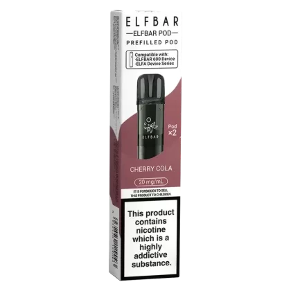 Elf Bar 600 Blueberry Cranberry Cherry Prefilled Pods