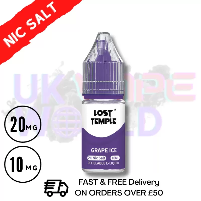 LOST TEMPLE ‘Grape ICE’ Nic Salt