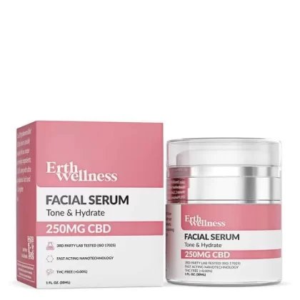 ERTH Tone and Hydrate Face Serum CBD Beauty