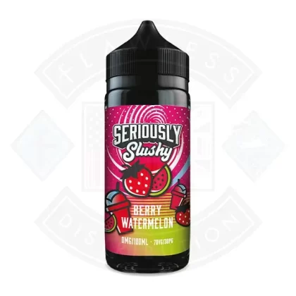 Doozy Vape Seriously Slushy Berry Watermelon 0mg 100ml Shortfill - Eliquidsupply