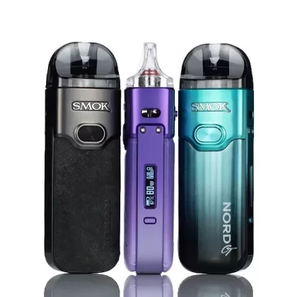 SMOK Nord GT 80W Pod Mod Kit - Leather Series - Blue Gradient