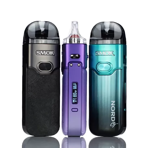 SMOK Nord GT 80W Pod Mod Kit - Leather Series - Blue Gradient