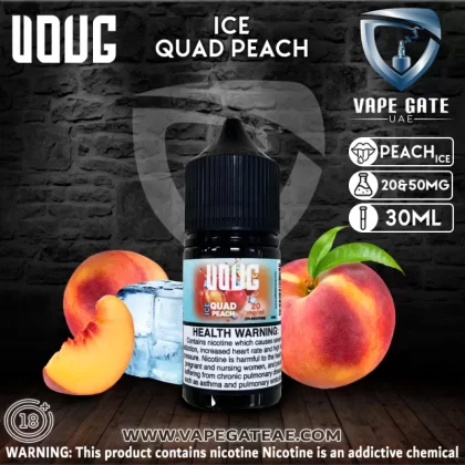 VOUG ICED QUAD PEACH SALTNIC 30ML