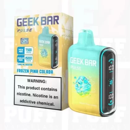 Pina Colada – Frozen Edition: Geek Bar Pulse – 15K Puff Disposable Vape