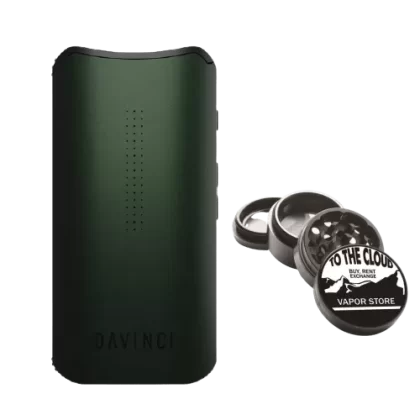 DaVinci IQC Vaporizer - Black, Blue (76B0AE)