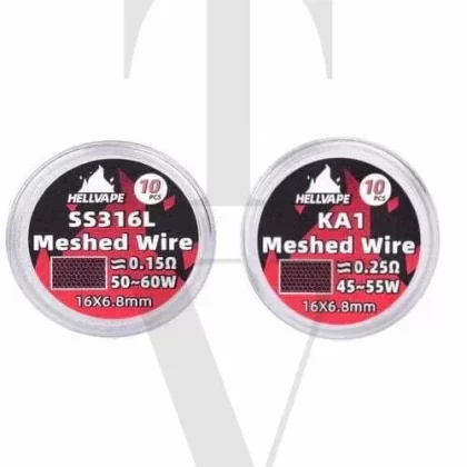 HELLVAPE DEAD RABBIT M MESH COIL STRIPS 10 PACK