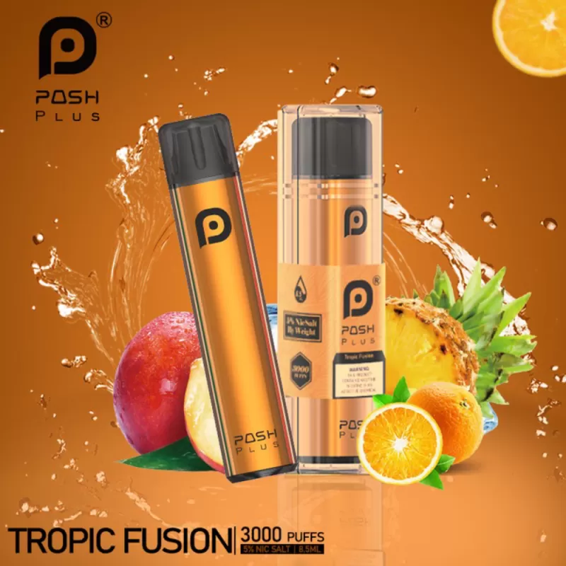 POSH PLUS – Tropic Fusion 3000 Puffs - Image 2