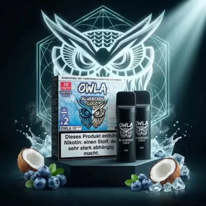 OWLA Pods – Blueberry Coco (2er Pack)