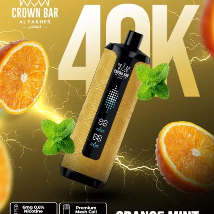 Al Fakher Crown Bar Mega Max 40K - Crownbar Vape (97DA87)