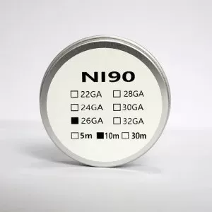 Ni90 10m DIY Heating Resistance Coils for Vape Rta RDA RDTA Subohm Tank
