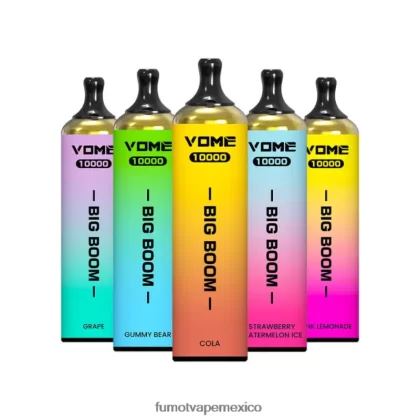 Fumot Vome Big Boom bolígrafo vapeador desechable 10000 – 20ml (1 pieza) guayaba kiwi H0XPTX443 Fumot Sabores
