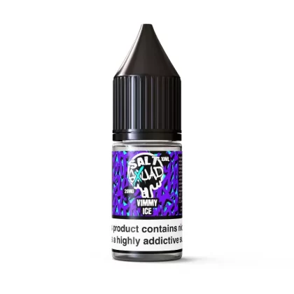 Vimmy Ice By Salt Squad 10ml Nic Salt - Nicotine Strength#20mg (Salt)>10mg (Salt) (56D2DB)
