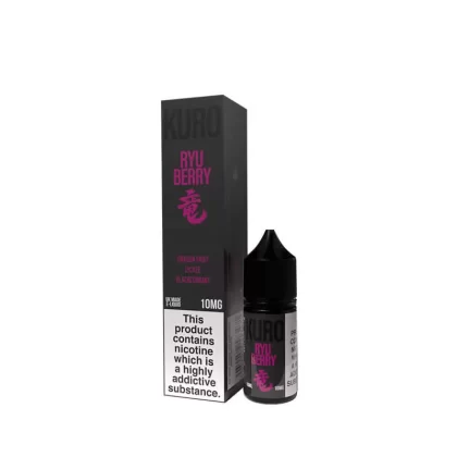 Kuro Ryu Berry Nic Salts 10ml E-Liquid By Riot - 20mg